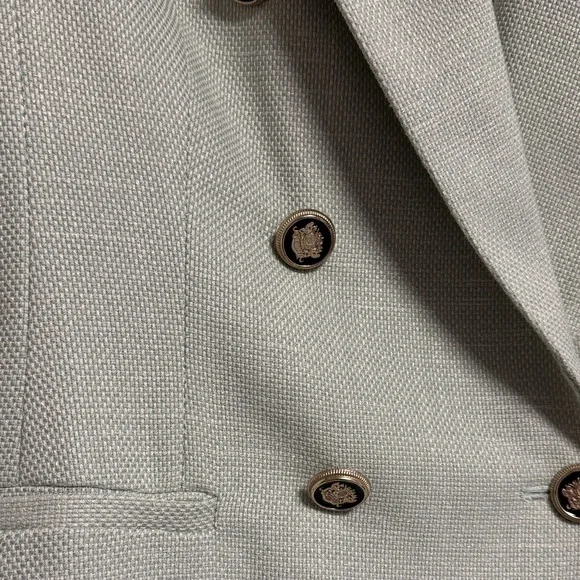 Zara Women's Mint Double-Breasted Blazer - Picture 6 of 13